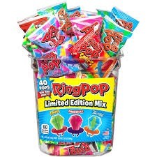 Tops ring pop 40 count
