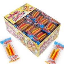 Efrutti gummy hot dog 60 count