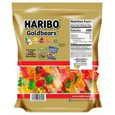 Haribo gold gummy bears 48 oz