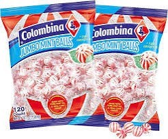Colombina  mint candy balls 240 count