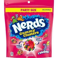 Nerd gummy clusters 32oz