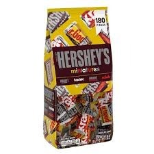 Hershey's assortment miniatures 56 oz