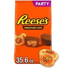 Reese's peanut butter cups mini 35.6 oz