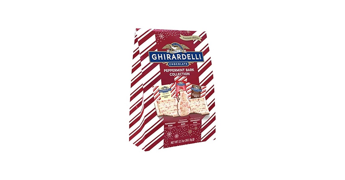 Ghirardelli peppermint bark chocolate 12.7oz