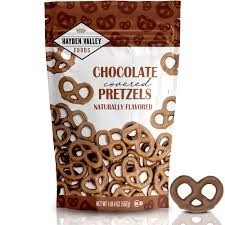 Hvf chocolate pretzels 20oz