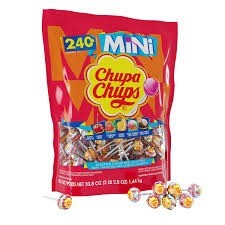 Chupa chups mini lollipops 240 count