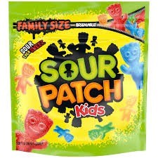 Sour patch kid stand up bag 1.8 lb
