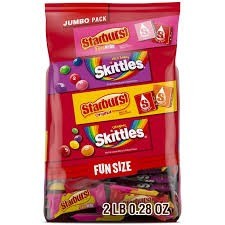 Skittles starburst fun size variety bag 32.28 oz