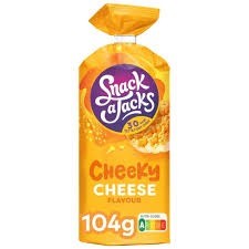 Snack a jack rijstwafel cheese 104 gr