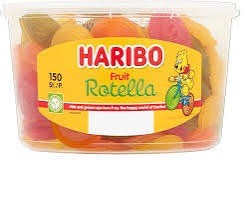 Haribo rotella fruit 150 stuks