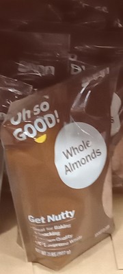 Oh so good pasteurized almond 32oz
