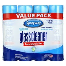 Sprayway glass cleaner 4 pack 19 oz