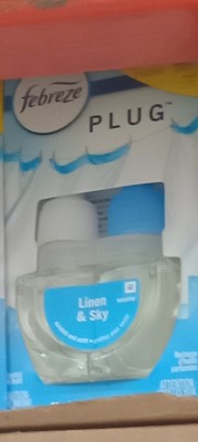 Febreze plug lemon an sky   2count