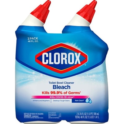 Clorox toilet bowl bleach 2 pack