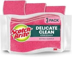 Scotch brite delicate duty sponge 3 pack