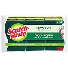 Scotch Brite heavy duty 9 pack