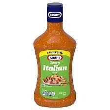 Kraft zesty italian dressing 24 oz