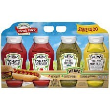 Heinz picnic pack 4 pack 32 oz
