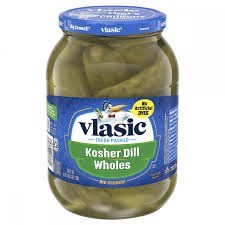Vlasic kosher crunchy dill 46 oz