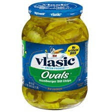 Vlasic hamburger dill chip  46 oz