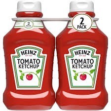 Heinz  ketchup 2 pack 50.5 oz