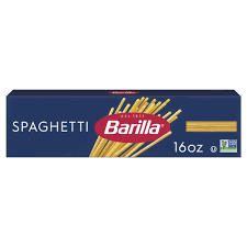 Barilla  spaghetti 16 oz