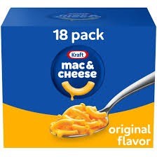 Kraft mac and cheese 18 pack 7.25 oz