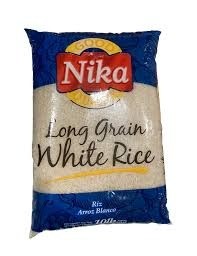 Nika white rice 10 lb