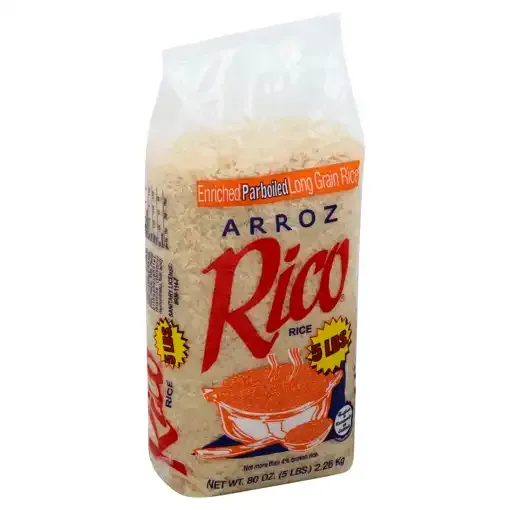 Rico parboiled long grain rice 5 lb