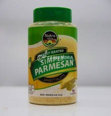 Bistro 360 grated parmesan 16 oz