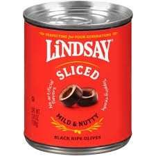 Lindsay sliced olives 3.8 oz
