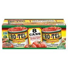 Rotel diced tomatoes 8 pack 10oz