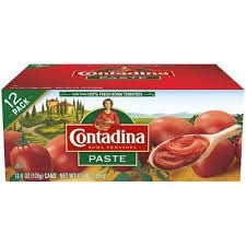 Contadina tomato paste 12 pack 6 oz