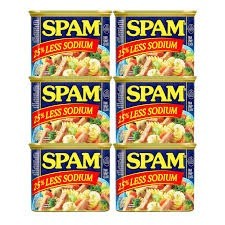 Spam luncheon meat 6 pack 12oz