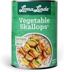Loma linda vegetable skallops 15 oz