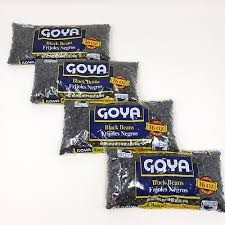 Goya black dry beans 4 pack 16 oz