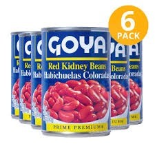 Goya red kidney 6 pack 15.5 oz