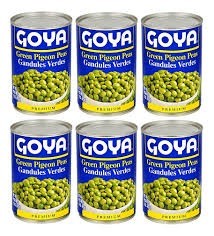 Goya green pigeon 6 pack 16 oz