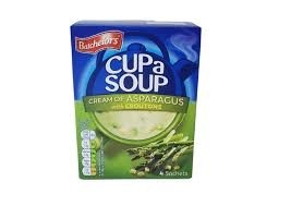 batchelors cream of asparagus soup 4 pack 117gr