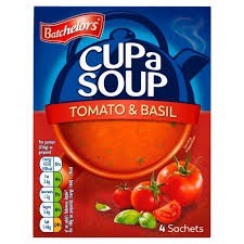 batchelors cream of tomato 4 pack 122gr
