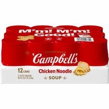 Campbell chicken noodle soup 12 pack 10.75 oz