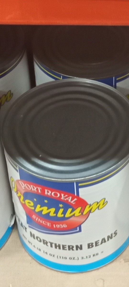 Premium great northern beans
