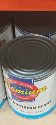 Premium great northern beans