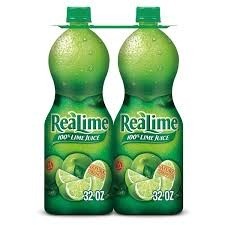 Real Lime lime juice 2 pack 32 oz