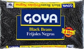 Goya black beans 4lb