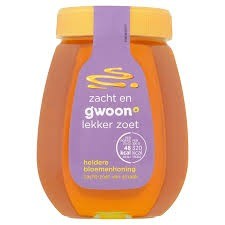 G'woon bloemenhoning helder 500 gr