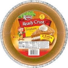 Keebler pie crust graham cracker 1oz