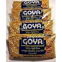 Goya yellow split peas 4 pack 16oz