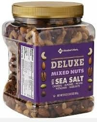 Deluxe mixed nuts sea salt 33oz