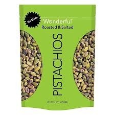 Wonderful pistachios kernels 24oz